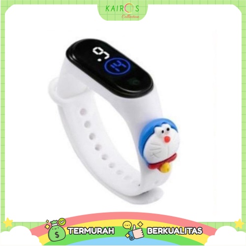 Jam Tangan Anak LED Digital Elektronik Motif Karakter Kartun