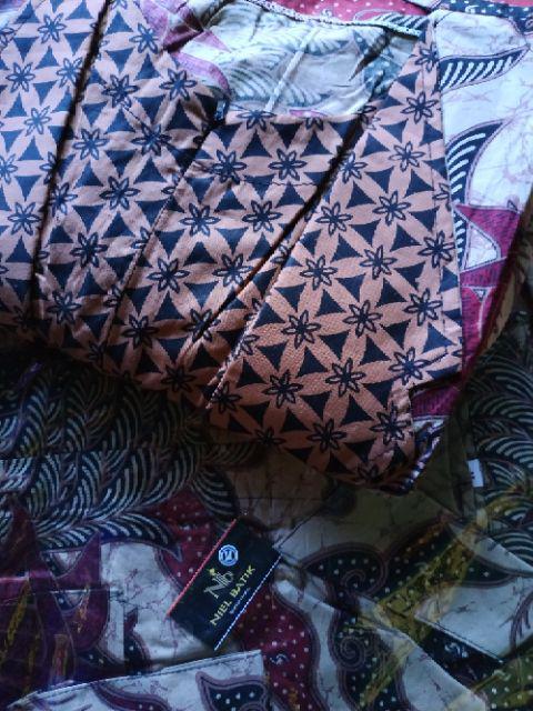 Gamis Batik Jazzy Motif Tenun Songket Tribal Big Size Jumbo Xxl Ld 110 Kerja Kantor Batik Murah Bgt