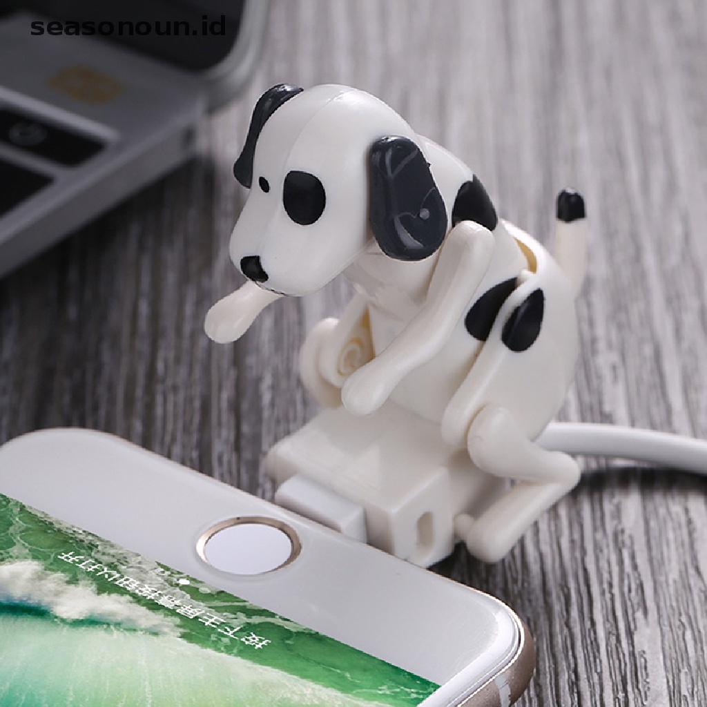 (seasonoun) Kabel Data / Charger Fast Charging Bentuk Anjing Humping Lucu