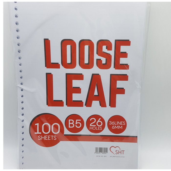 

Kertas Note - Isi Kertas Binder - Kertas File Grosir Loose Leaf B5 Sht Isi 100 Produk Terbaik