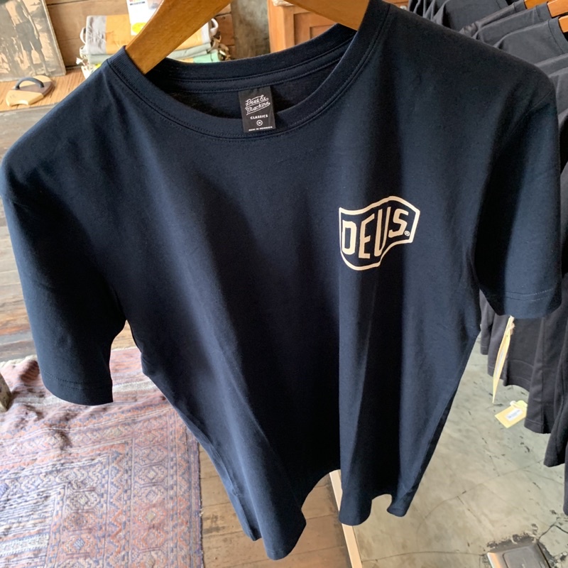 Baju Pria Deus Ex Machina Original Temple Of Enthusia Sm Nf Navy New