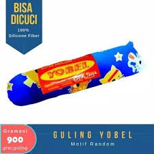 set bantal guling tidur dacron silicon yobel karakter random