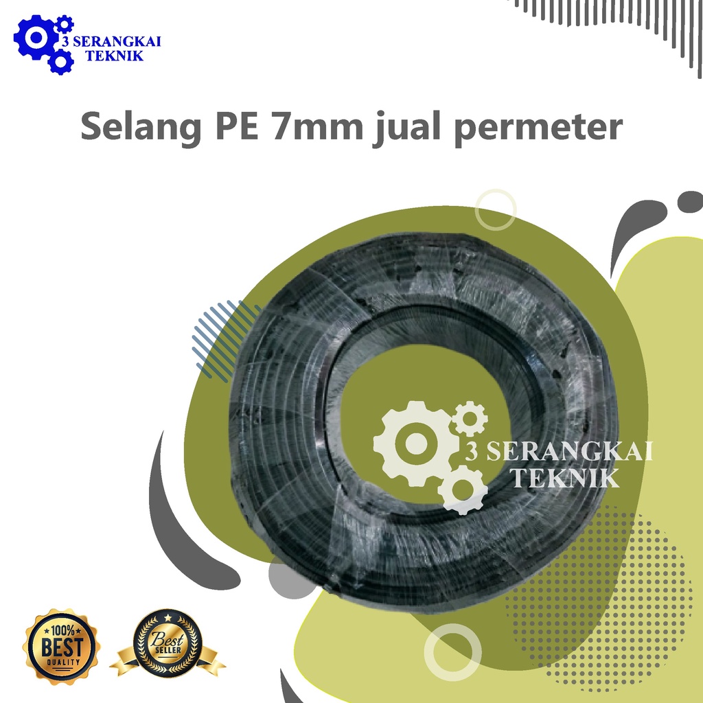 Selang PE 7mm jual permeter