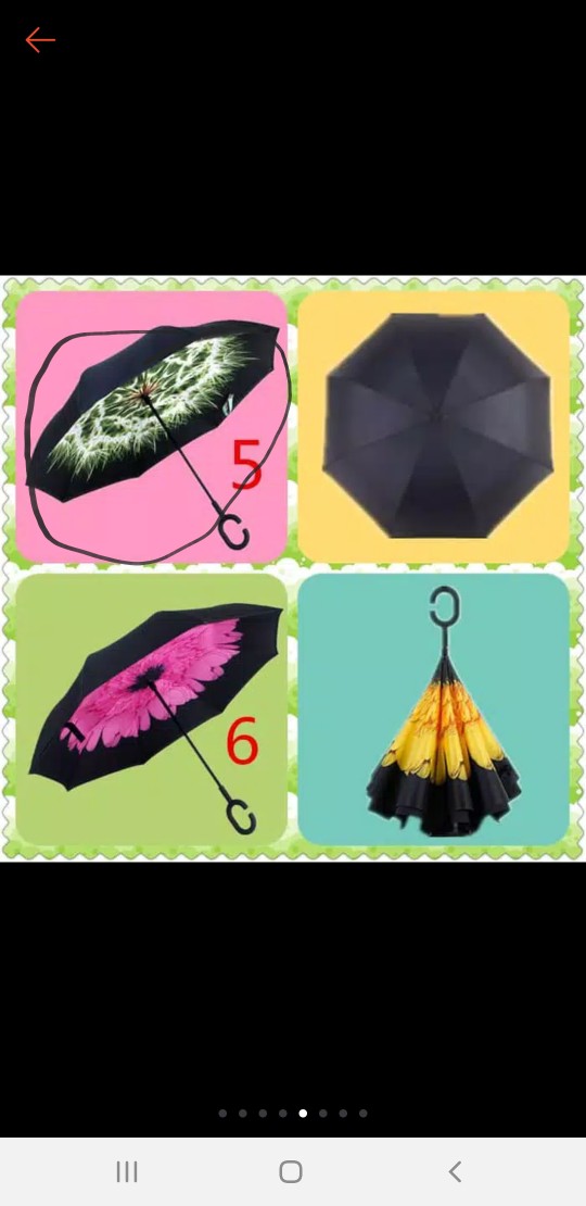 Termurah - Payung Terbalik Kazbrella / Peralatan Hujan