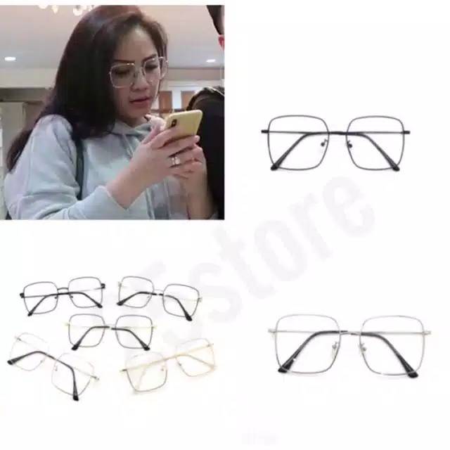 Frame kacamata kotak besar
