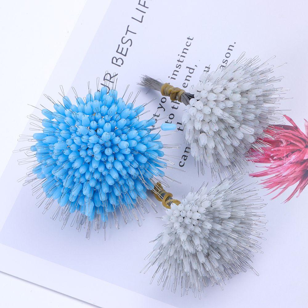 TOP Pelampung Mancing Bobber Fish Line Konektor Stopper Kacang Biru Anti-Bungkus Untuk 300pcs /pack