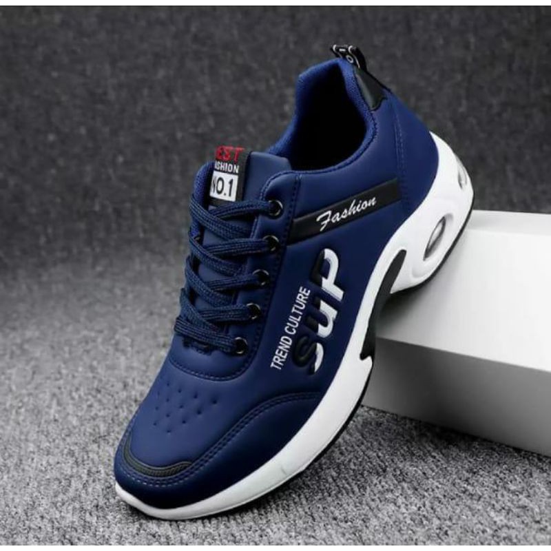 TmO - 8.8 Sale sepatu pria sneakers running fashion SUP Press Best Seller/sepatu fashion tali kekinian termurah bisa cod size 39-43