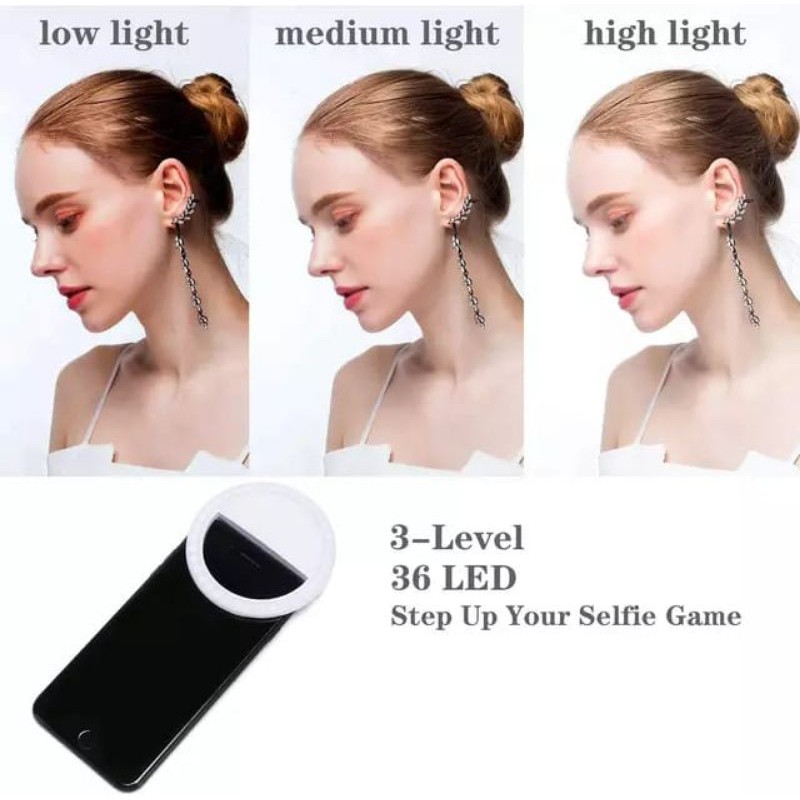 (TWS) Ring Light Selfie LED / Lampu Selfie