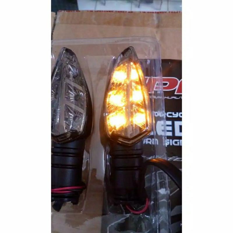Lampu Sein Led motor Yamaha Vixion Byson Cb150R R25 Aerox Vario 250