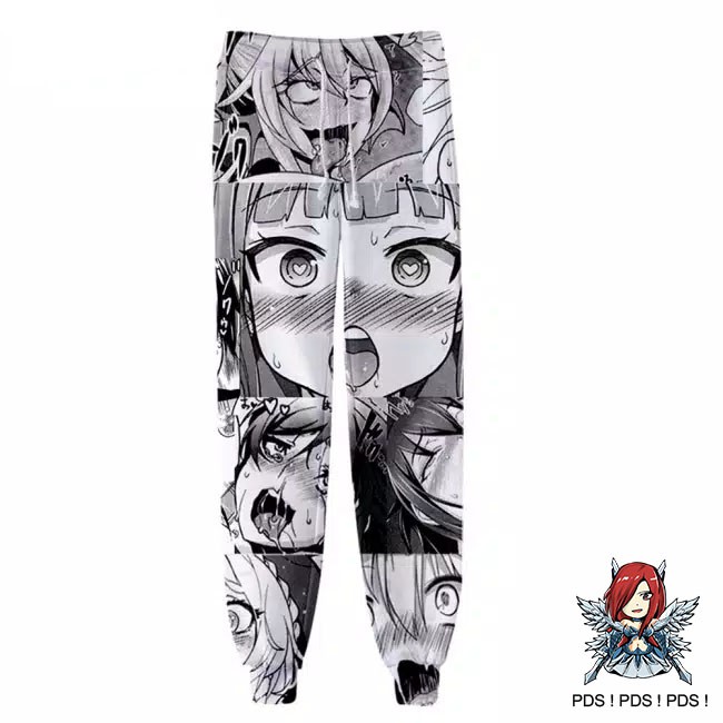 PDS CELANA PANJANG JOGGER PANTS AHEGAO HENTAI STREETWEAR FULL PRINT
