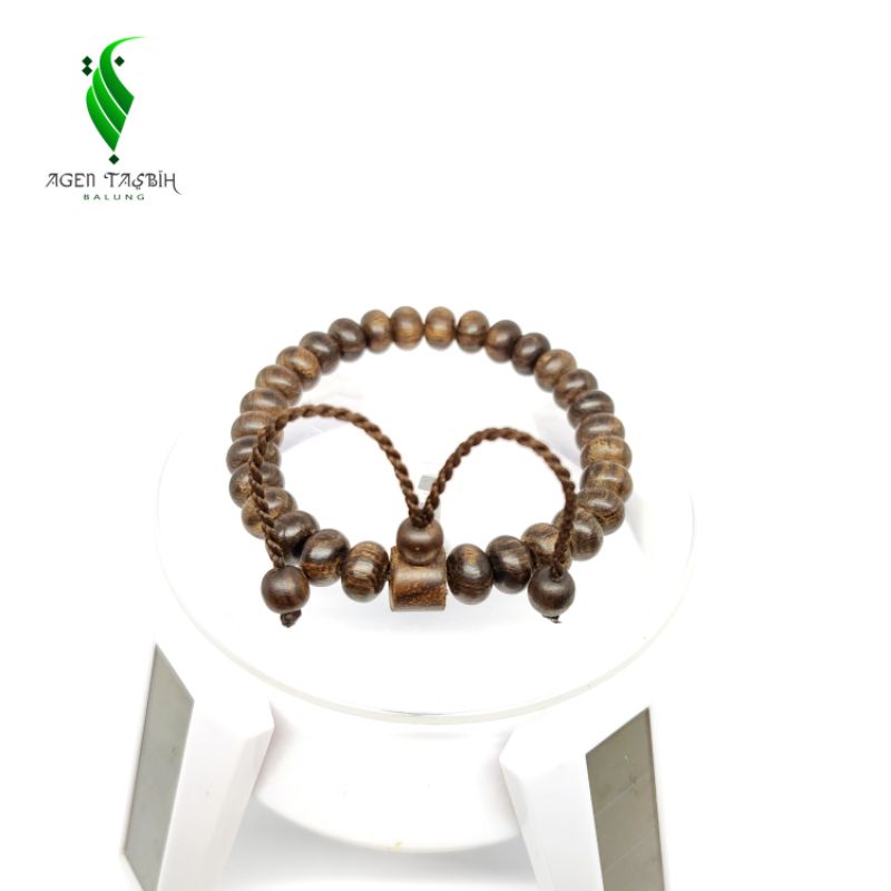 Gelang Kalimasada Motif Pipih, Size 6mmx9mm_COD