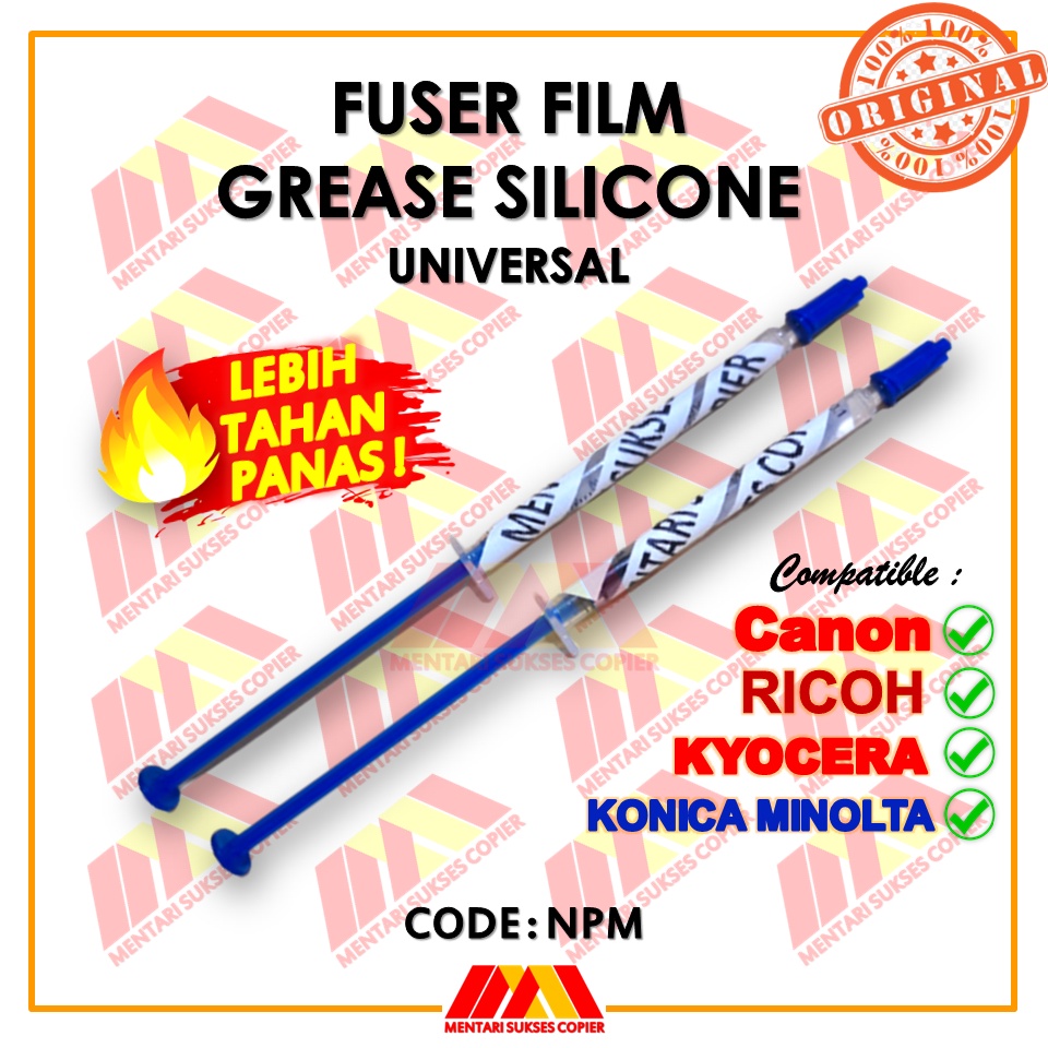 GREASE FIXING FILM SILICONE MINYAK PELUMAS FIXING FILM MESIN FOTOCOPY KYOCERA GREESE SILIKON UNIVERS