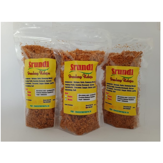 

SERUNDENG KELAPA KERING GURIH 100% ALAMI “SRUNDI”