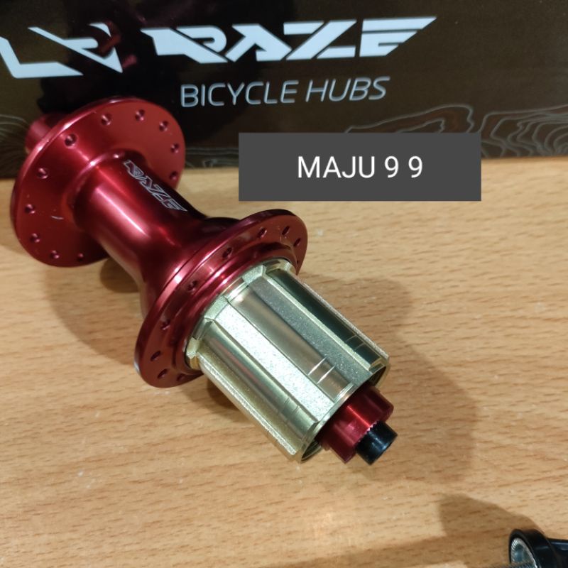 Hub Freehub 28 Hole Raze Vbrake Alloy Folding Hub Freehub Jangkrik Ori