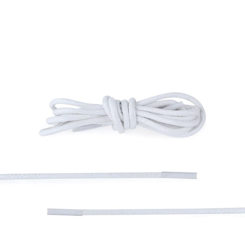 Tali Sepatu Sneakers Bulat Lilin Waxed Mengkilap Terbaru | Premium Material | Tahan Air Anti Bulu