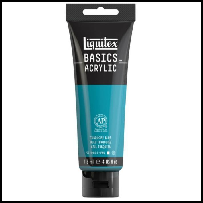 

Cuci Gudang Cat Akrilik Liquitex Basics Acrylic 118 Ml Turquoise Blue