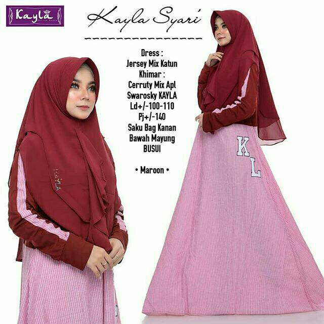 Gamis Syari Kayla