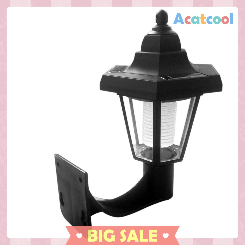 Solar LED Wall Lamp Waterproof Outdoor Garden Landscape Hexagonal Light