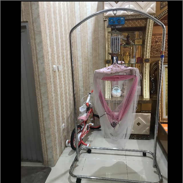 Preloved tiang ayunan bayi electric