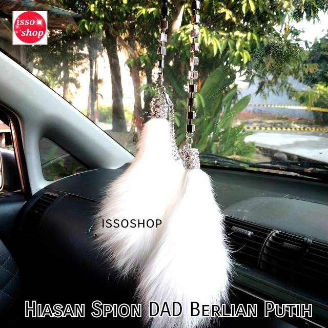 Hiasan Spion Mobil/Hiasan Spion Chanel Berlian/Gantungan Hiasan Spion Mobil/Gantungan Hiasan Accesot