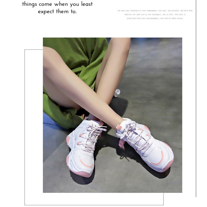 [Import] Taspopo 1113 Sepatu Sneaker Wanita Feminim Style Korean Look