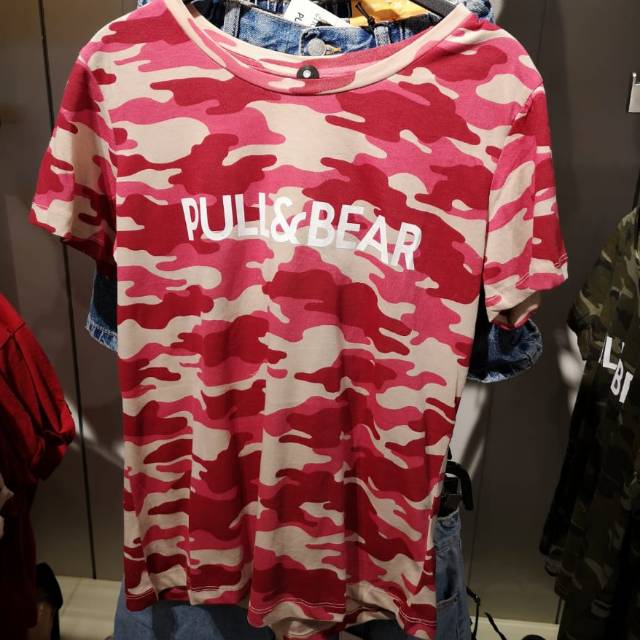 Kaos Pull and Bear Woman Original