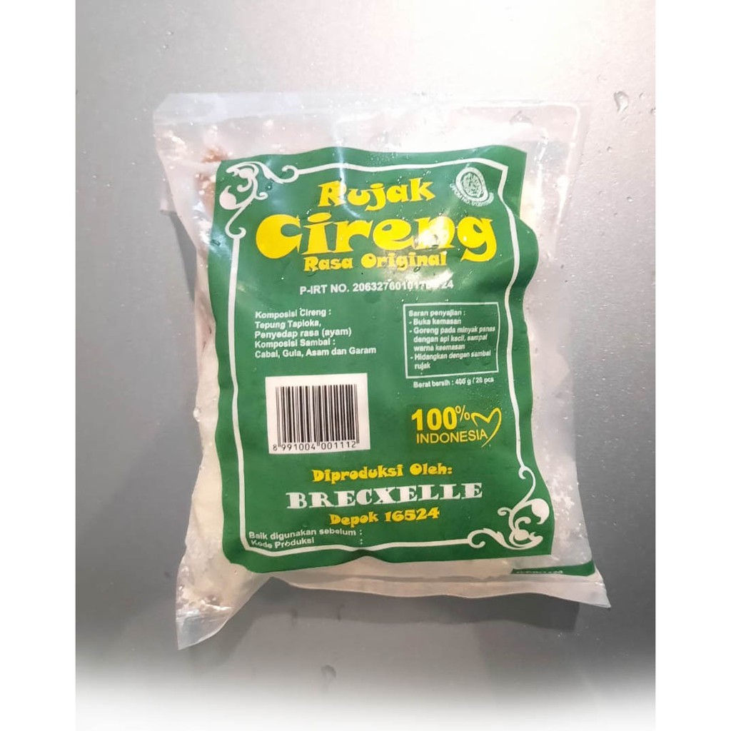 

Rujak Cireng Brecxelle 400 Gram isi 20 Pcs