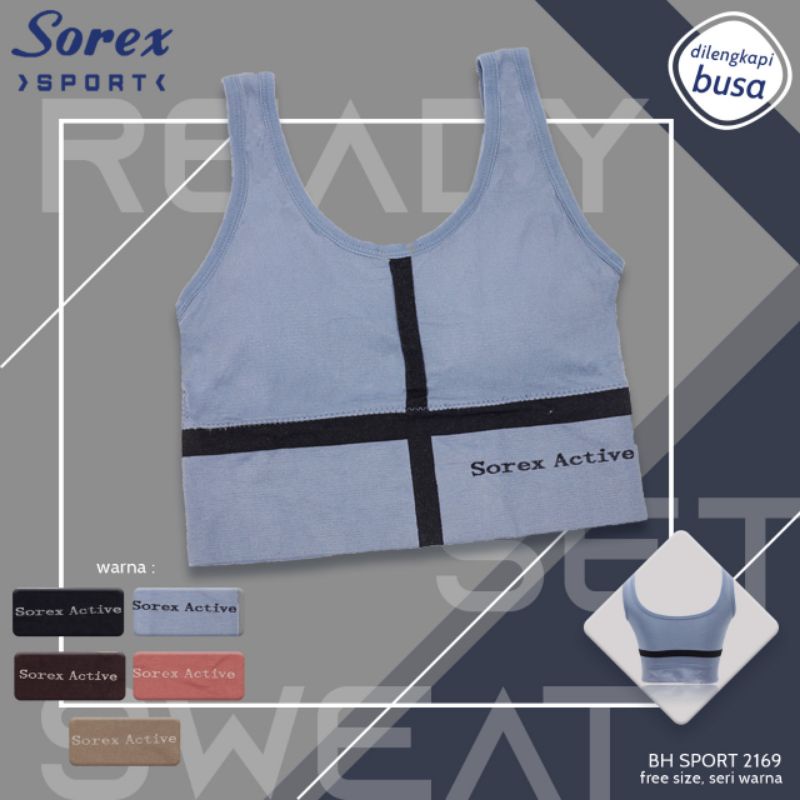 Princess shop35 BH SPORT SOREX/sport bra TANPA KAWAT