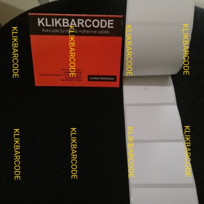 

label thermal xprinter direct barcode 55x40 | 55 x 40 mm | 1000 Pcs