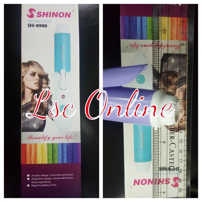 Catokan Rambut curler mini Shinon Sh8988 kriting traveling 01-161-sh