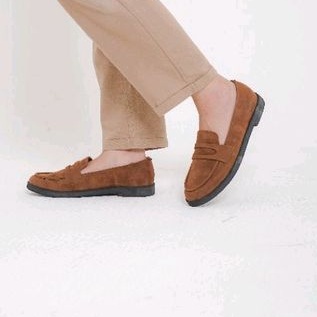 Eveseitch - Baca Deskripsi Produk - Kalina Suede - Loafer Wanita