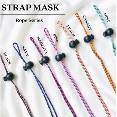 Strap Masker 2in1 Konektor Headloop Tali Masker Kalung Masker Aksesoris Masker