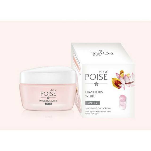 POISE LUMINOUS WHITE DAY CREAM SPF 19 20 gr Cup