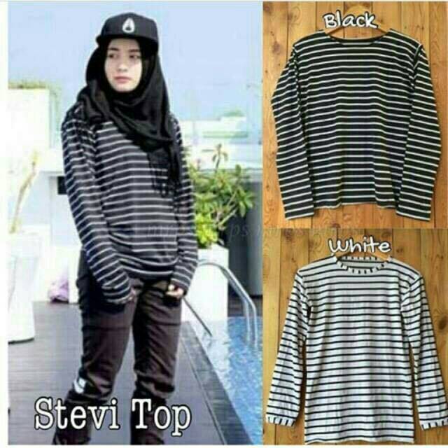 Fourfashion STEVY / STEVI / STEVIA TOP BEST PRICE BAHAN ADEM TSHIRT 1KG 7PCS NO. 12