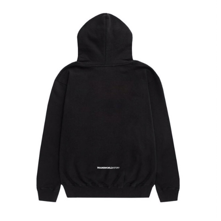 HOODIE TRANSWORLD FAKE SMILE BLACK