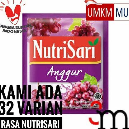 

Diskon NutriSari - Anggur (1 renceng = 10 sachet) Diskon