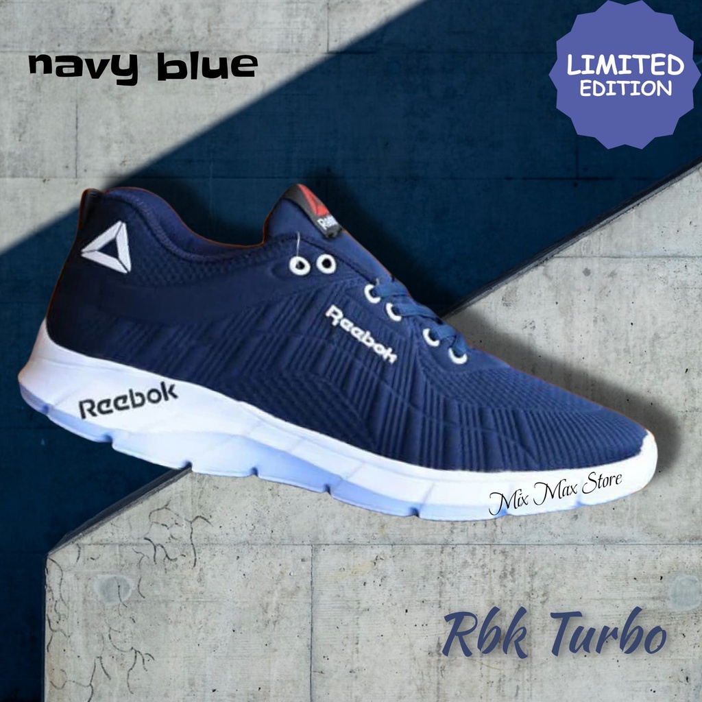 Sepatu sneaker Rbk_turbo navy blue pria/wanita sport running high quality original import - sepatu sneaker wanita original,sepatu lari,sepatu training,sepatu senam,sepatu sneakers pria,sepatu sneakers wanita,sepatu sekolah,,sepatu terbaru 2022 original