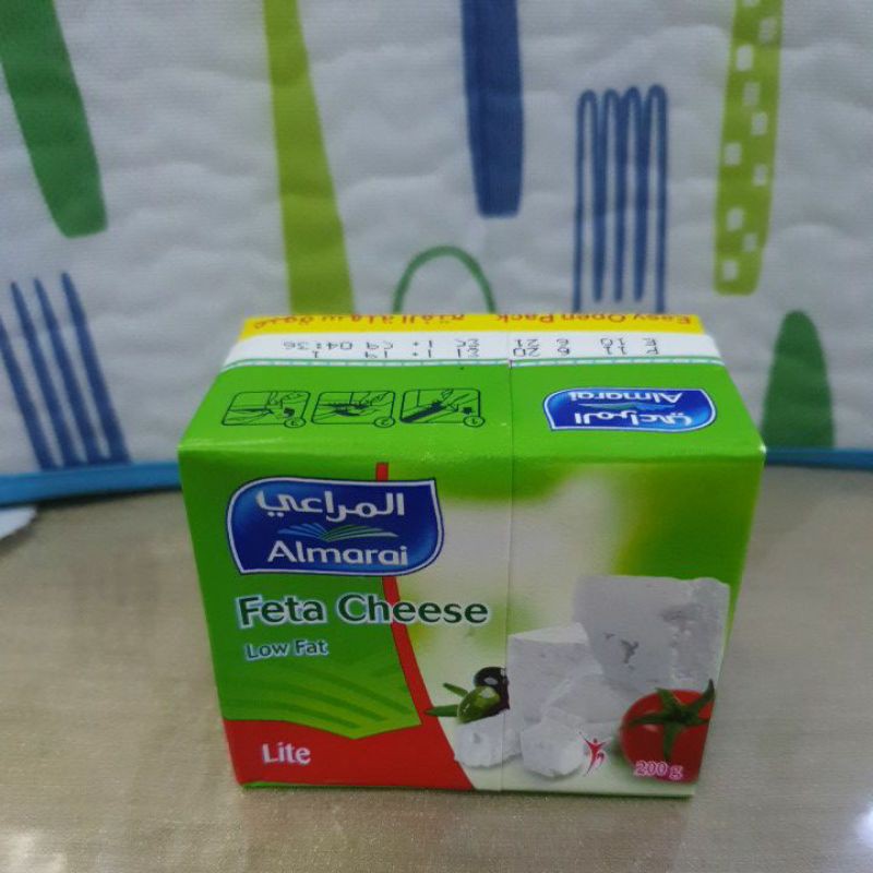 Feta Cheese Low Fat Almarai 200gram