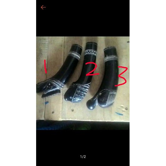 Jual handle atau gagang golok tanduk kerbau Diskon