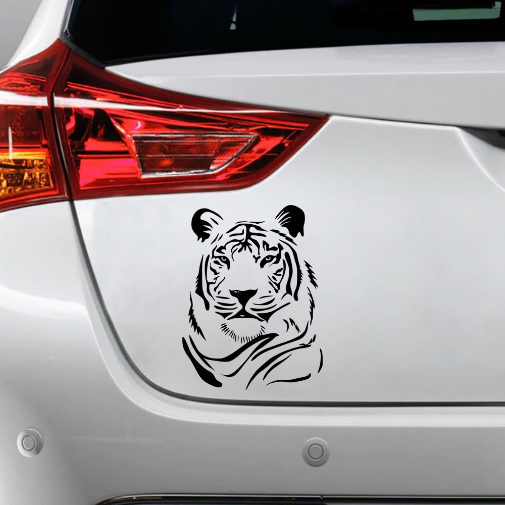 Sticker Mobil Cutting Vinyl Harimau