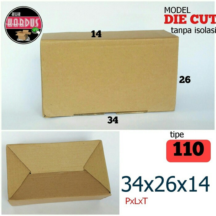 

KARDUS SEPATU 34X26X14 CM/KARDUS POLOS PACKING DOS DUS BOX KOTAK