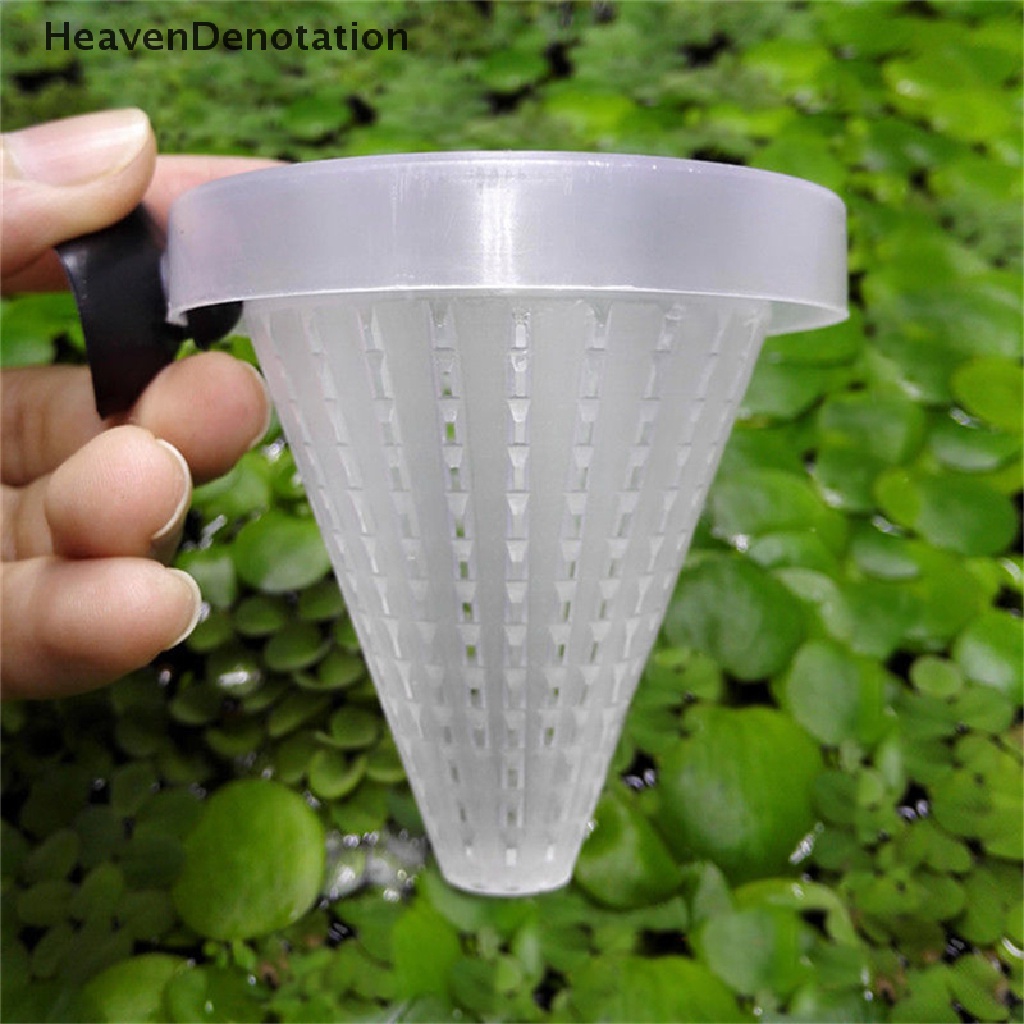 [HeavenDenotation] 4pcs Aquarium Red Worm Feeder Cone Feeding for Fish Tank Angel Fish Discus Fish