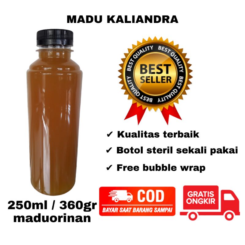 

Madu kaliandra murni asli 250 ml