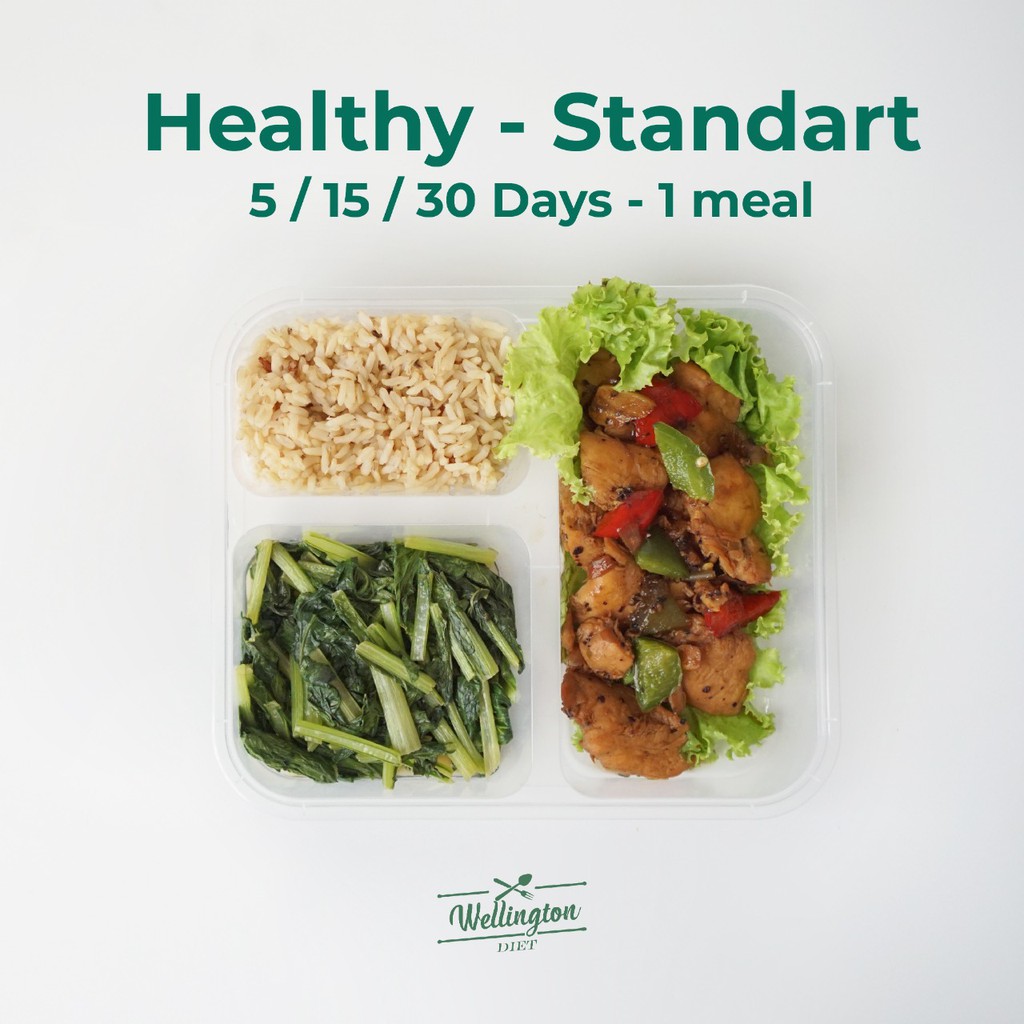 WELLINGTON DIET - CATERING DIET PAKET HEALTHY STANDART 1 MEAL