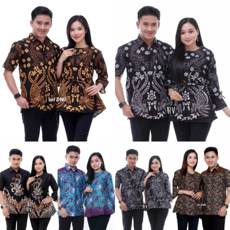 BAJU SERAGAM BATIK - Batik Couple Ori Ndoro Jowi DNT Garansi Ory|ruzlimumet