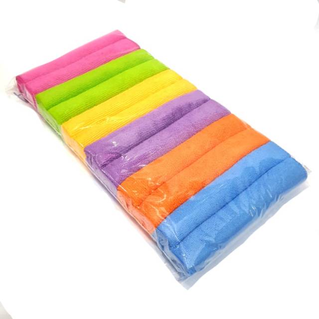 35X35 isi 12 pcs / pak  Kain Lap Microfiber ARGEN  . SY0405 s1