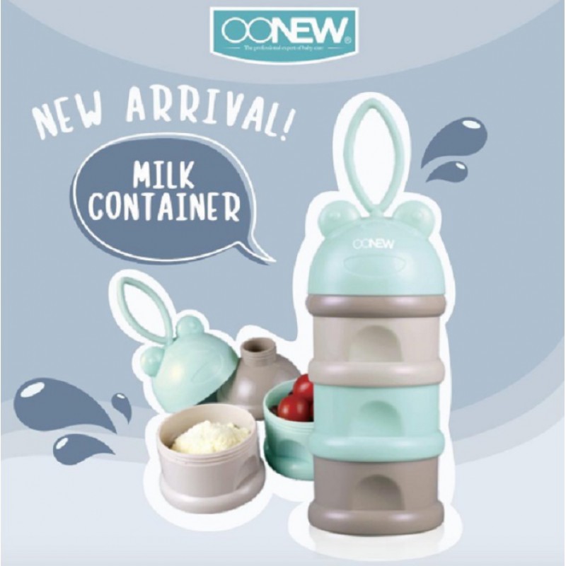 Oonew 3 Layer Powder Milk Container