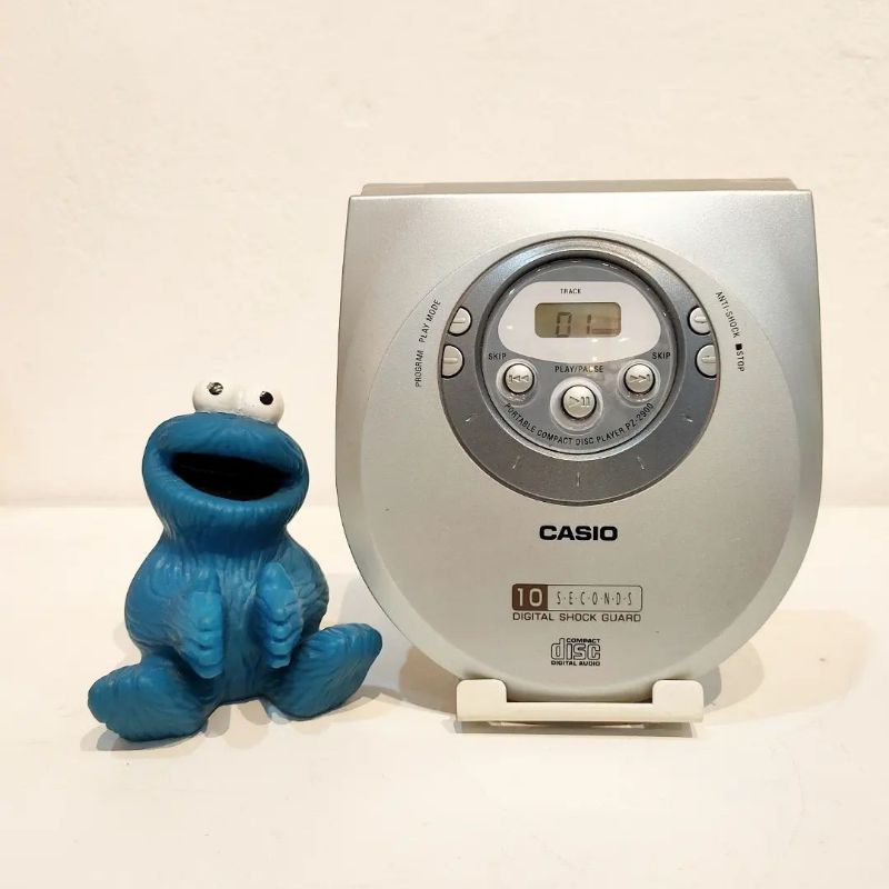 Discman Casio PZ-2900 / Portable walkman CD audio player jadul