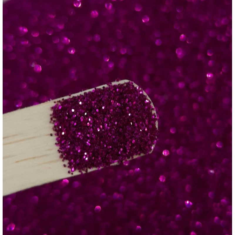 BUBUK GLITER MAGENTA GLITTER POWDER 50gr BOTOL