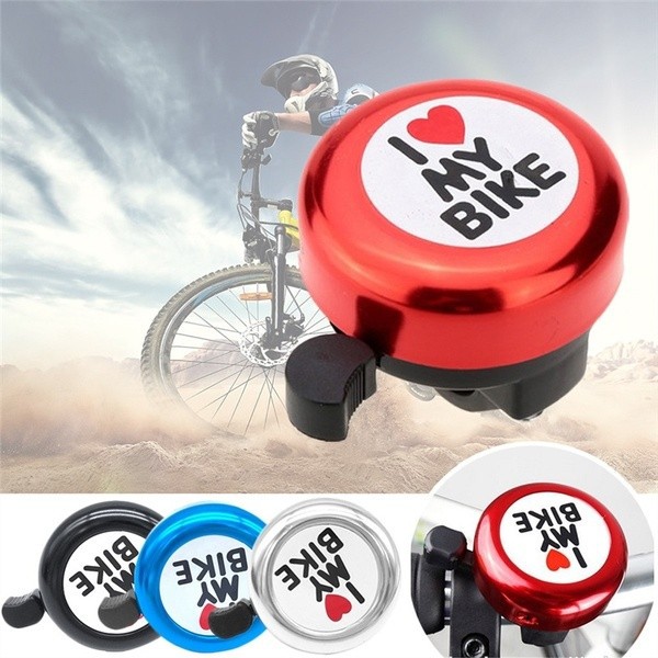 Bel Sepeda PREMIUM Alloy BELL I love my bike merk EXOTIC Import TOP